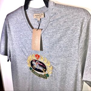 Burberry Teeshirt Crest Logo